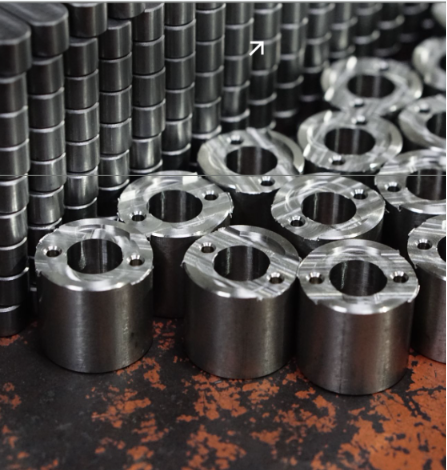 Precision machined steel components